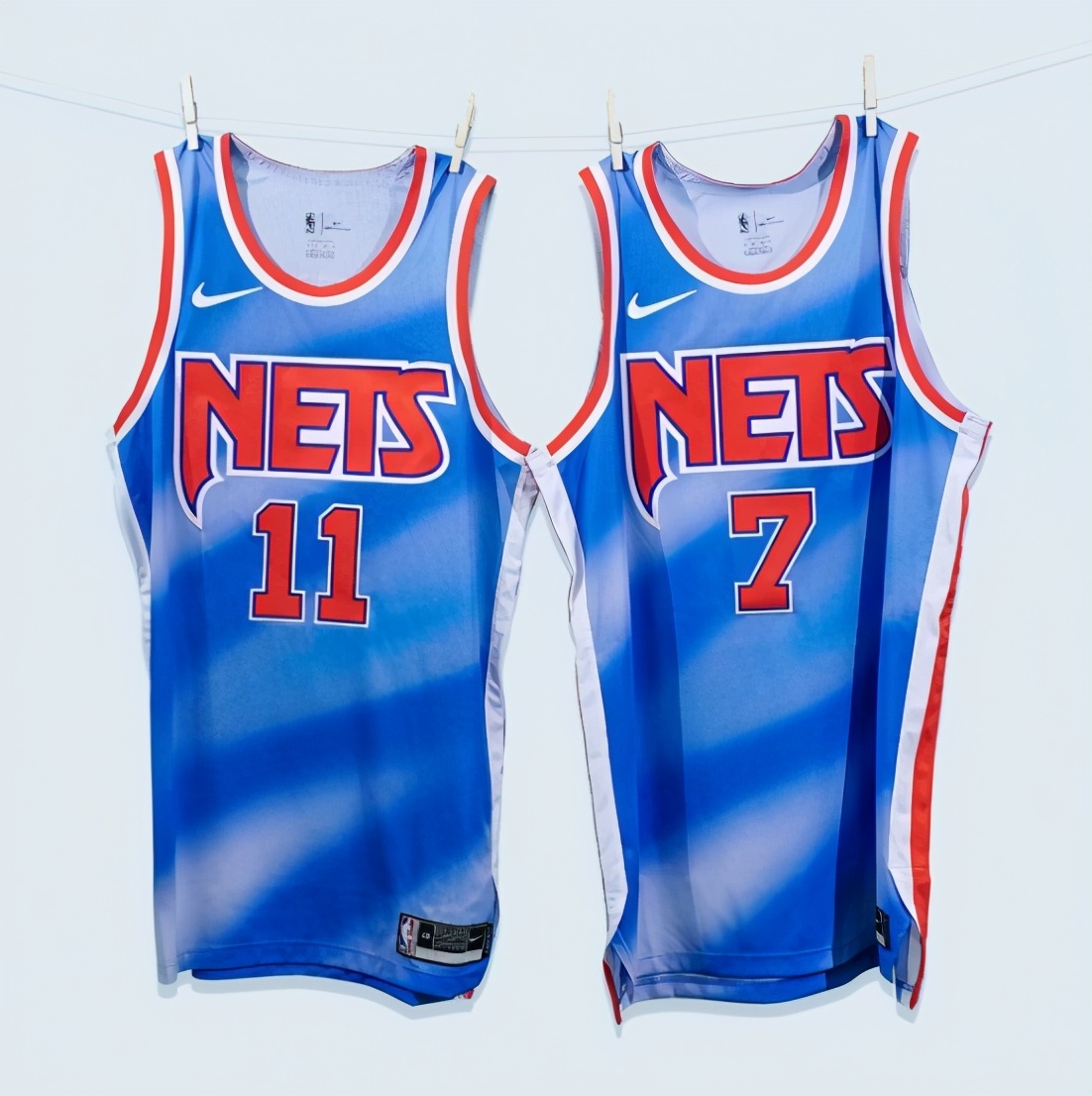 篮网复古球衣杜兰特,nba复古球衣21-22篮网