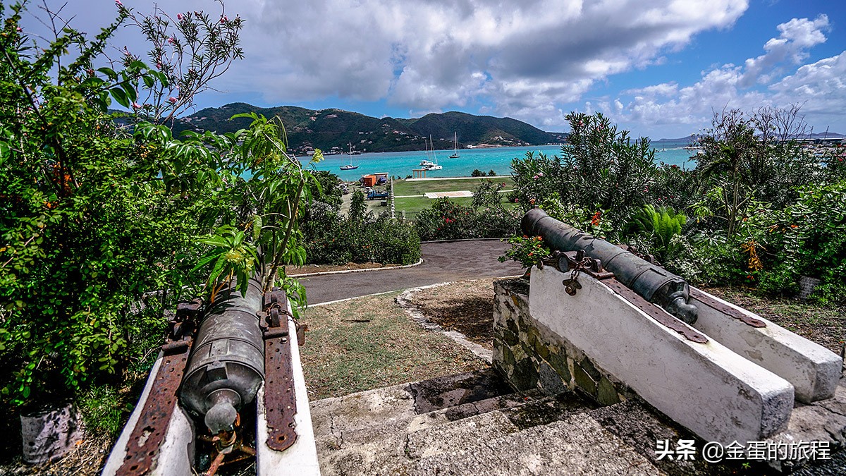 加勒比海上的处女群岛，这是童话海盗“金银岛”故事发源地