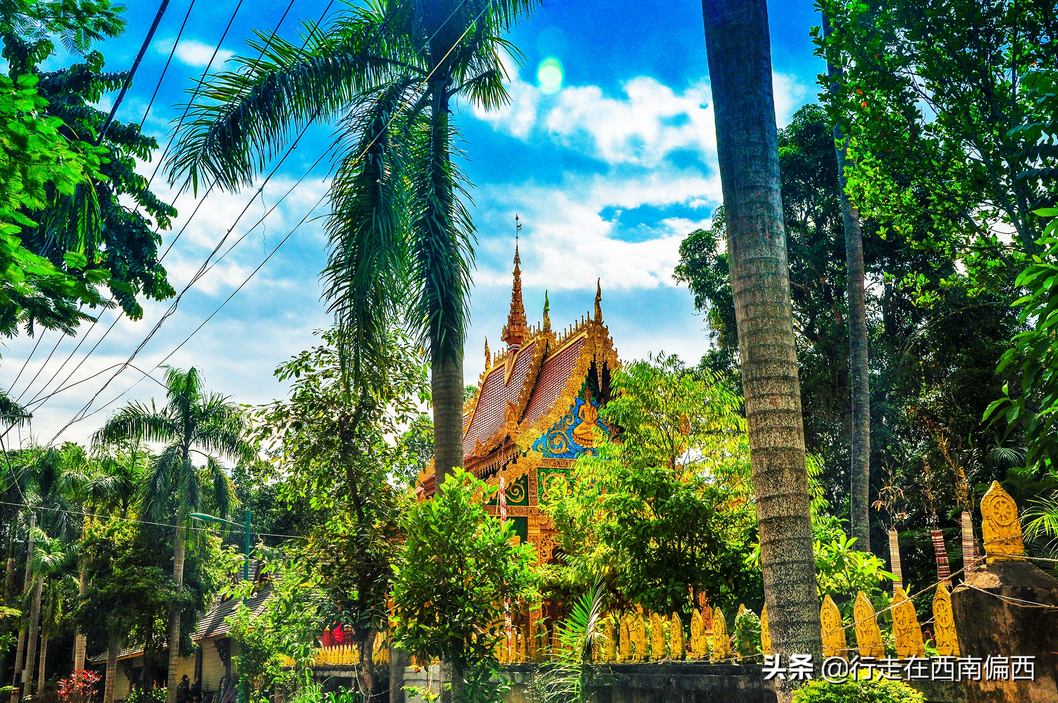 橄榄坝傣族园讲解图片,橄榄坝傣族园里面有些什么景色