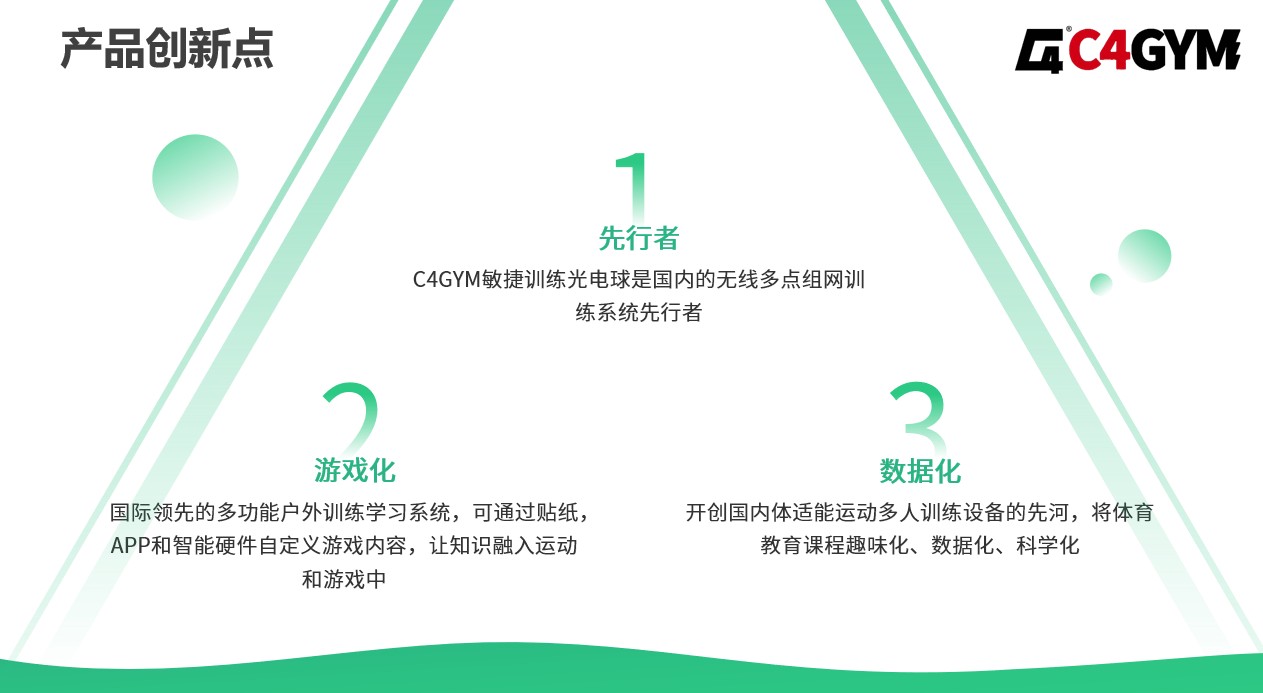 为中考体育满分助力，C4gym敏捷训练光电球发挥大能量