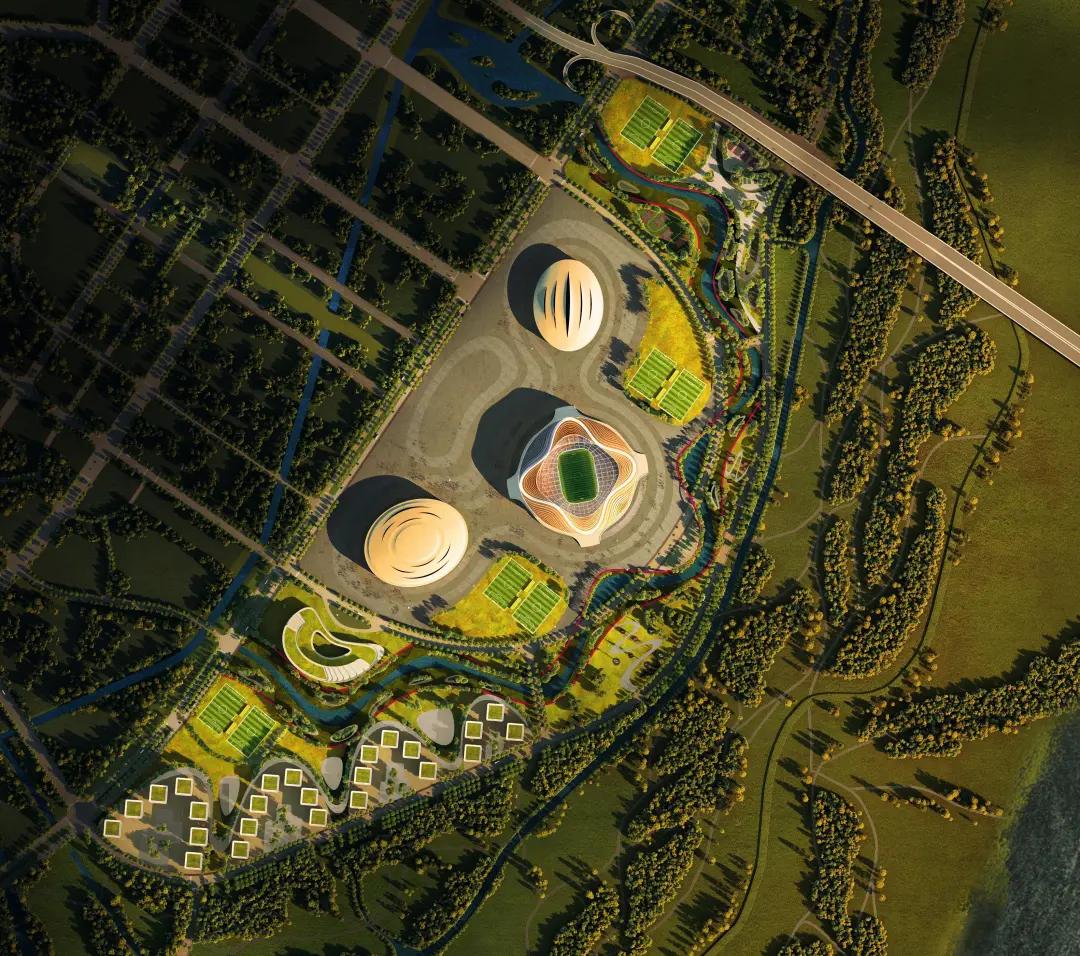 济南黄河体育中心在哪个位置,济南起步区黄河体育中心