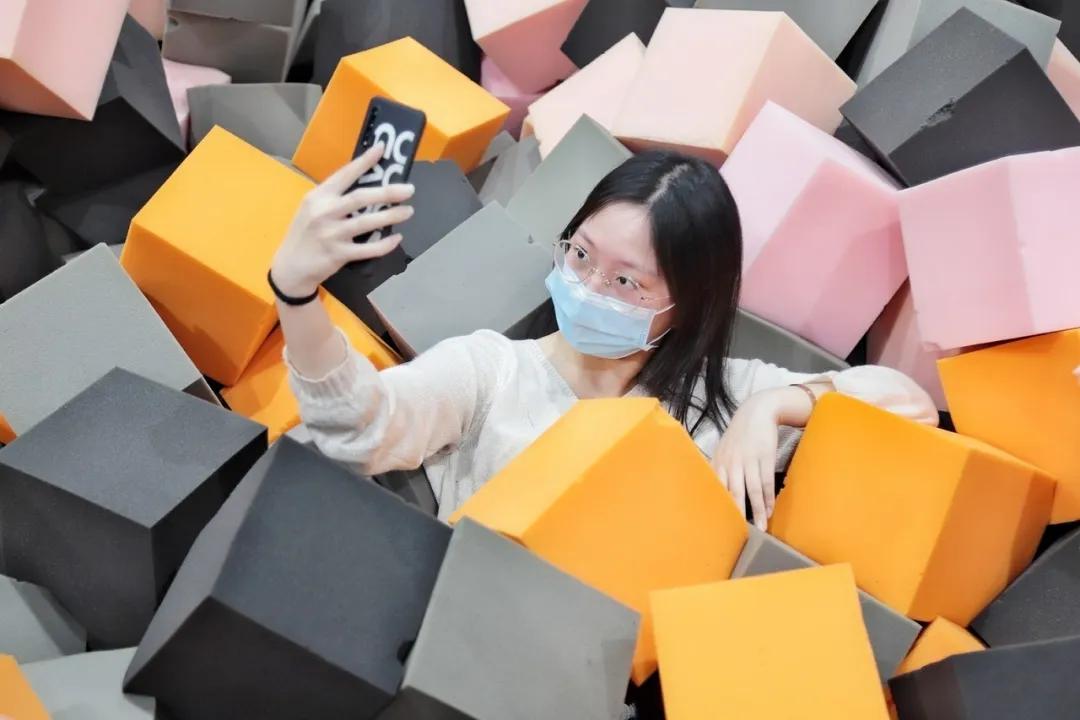 天津北辰区蹦床主题公园,天津口袋屋蹦床公园