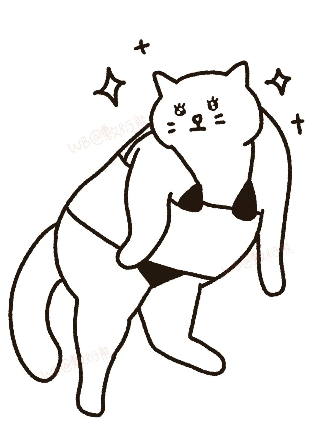 猫是只好猫，可被网友恶整后…哈哈哈没脸见人了