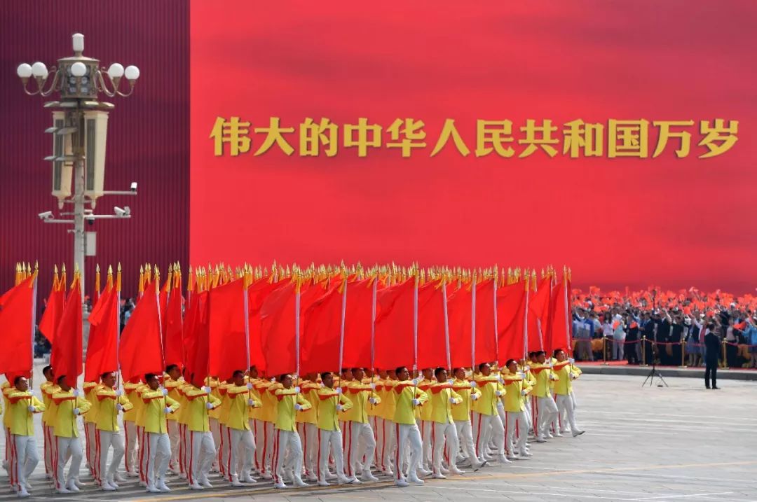 国庆节阅兵震撼画面素材,国庆节阅兵的变化