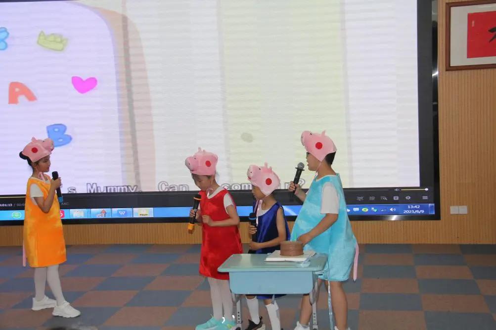青岛唐山路小学英语口语模仿大赛,胶州市小学英语模仿秀比赛