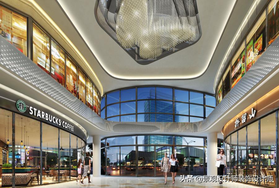 商场店铺设计案例图纸,超市设计图解大全