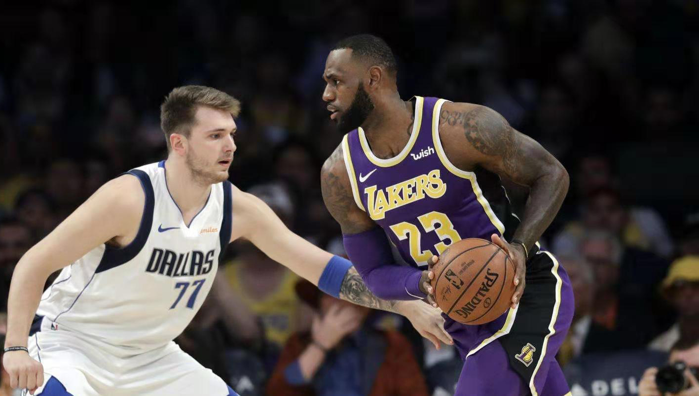 全面超越无死角碾压卢伟冰,东契奇能打碎詹姆斯纪录吗