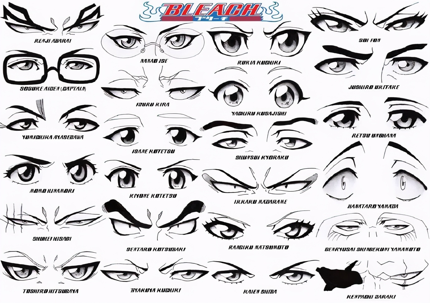 二次元绘画怎么找五官十字线,怎么画二次元的50种眼睛画法