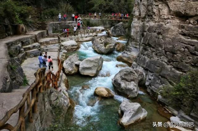 太行山大峡谷八泉峡天空之城,太行山大峡谷天空之城视频