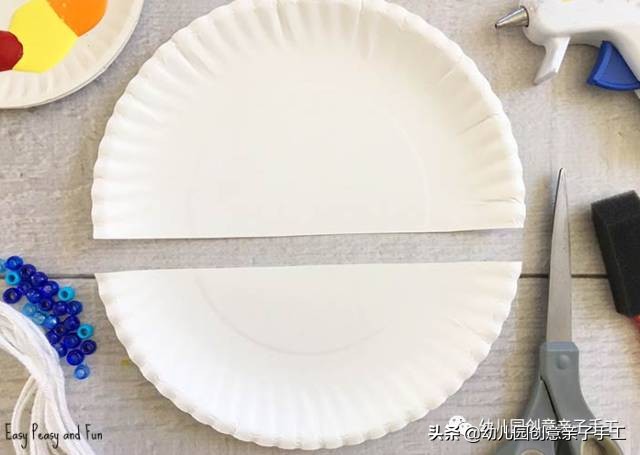 手工小伞可以折叠不用双面胶,幼儿园简单手工雨中小伞