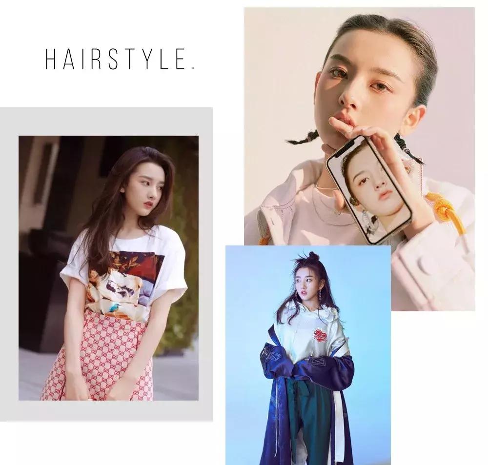 有刘海30-40岁懒人减龄扎发显脸小,除了齐刘海长脸型还适合什么刘海