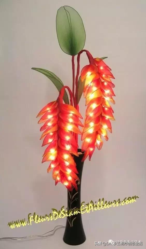 把彩色的*袜丝**套在铁圈上，最后竟然变得这么美（附教程）