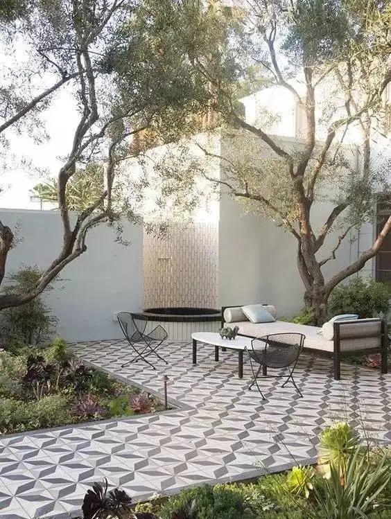 日式庭院景观设计3d图,日系庭院设计建模