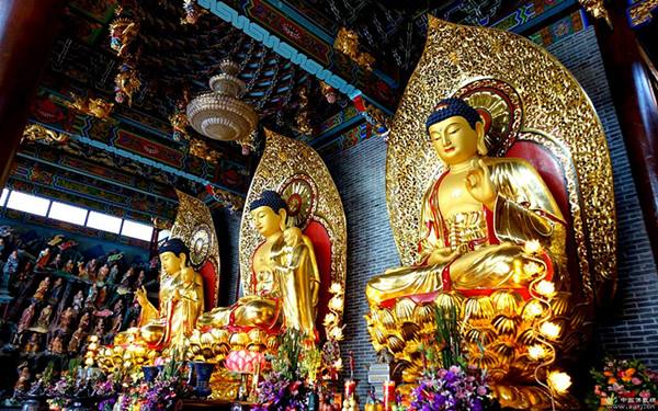 十大名胜古迹山西五台山,山西五台山风景秀丽建筑精巧