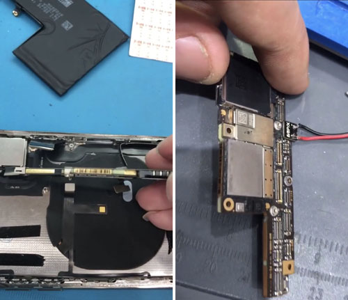 苹果x主板漏电维修一般多少钱,苹果x信号差主板维修