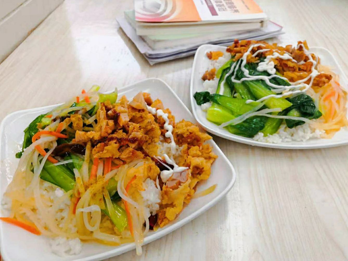 学校食堂好吃是什么体验？河南周口师范学院