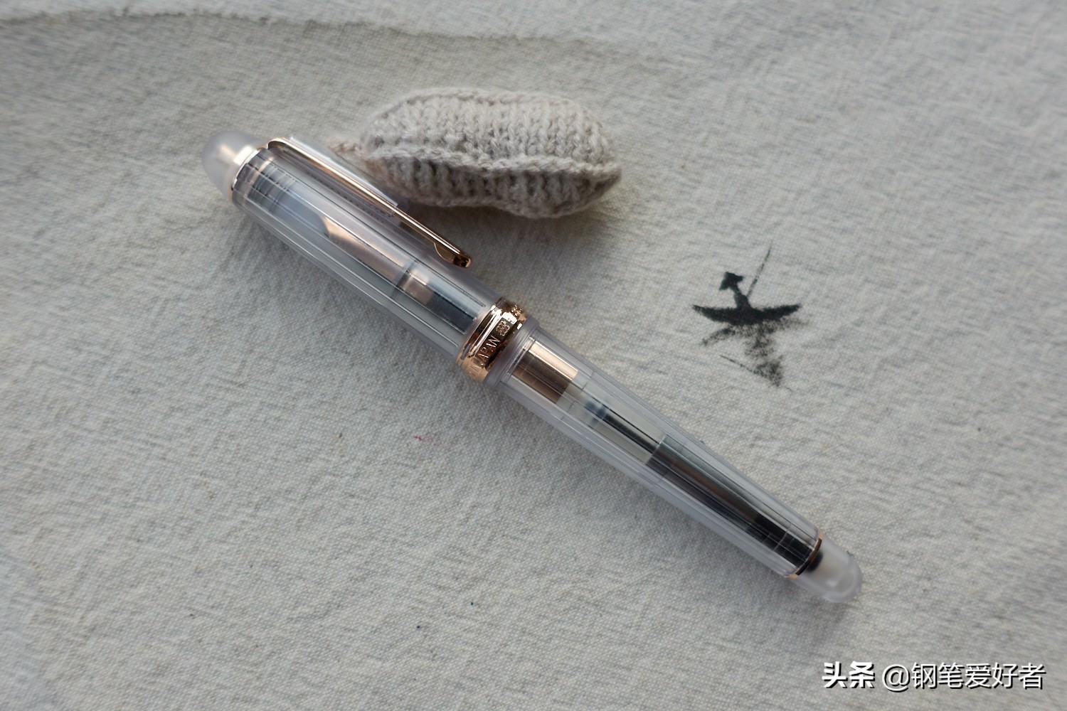 白金3776钢笔14k金尖,白金钢笔22k短钢