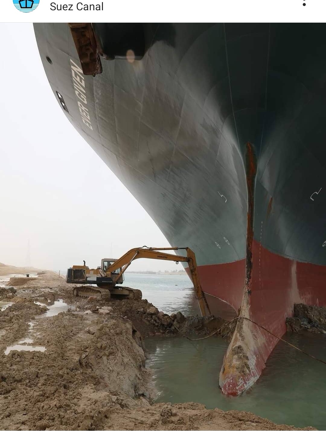 苏伊士运河堵船最新,苏伊士运河堵船真实视频