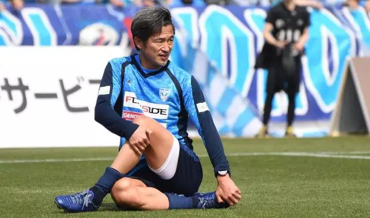 三浦知良日本慈善赛,日本球员三浦知良踢了多少场球