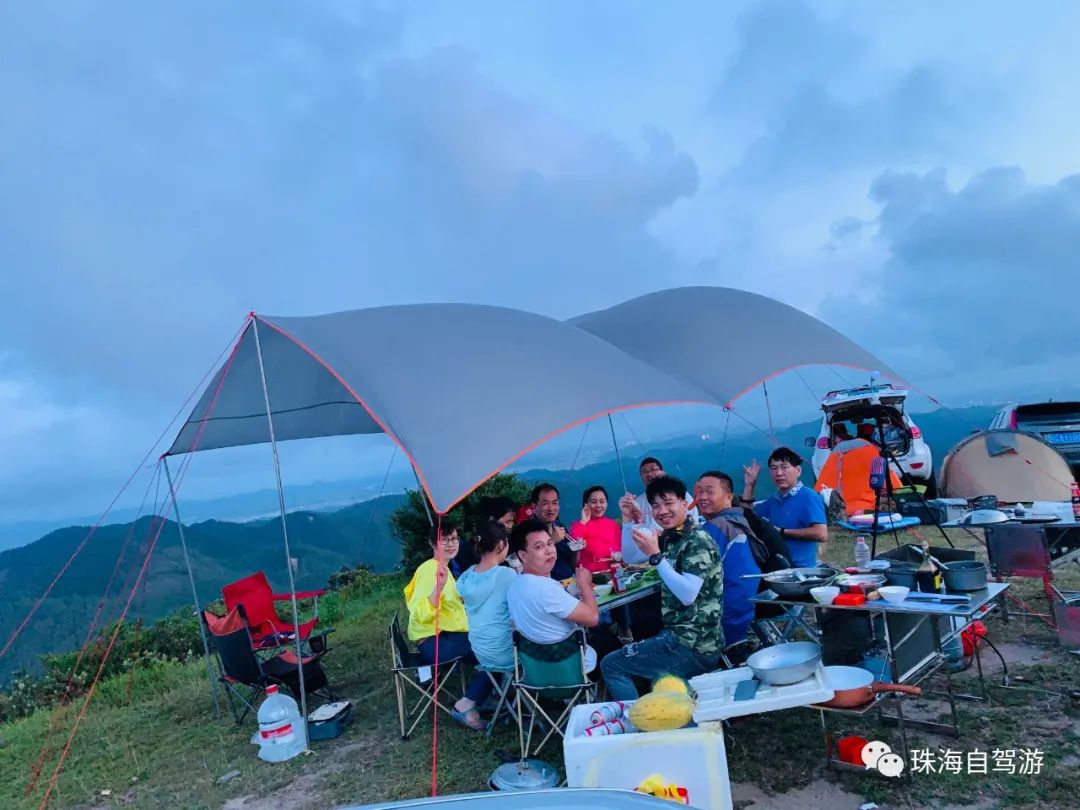 大山峰水牛坪露营记,东岸岭露营徒步