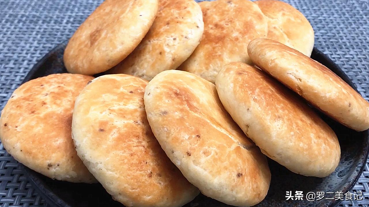 烧饼好吃的秘诀都在这里,早餐烧饼最简单的做法
