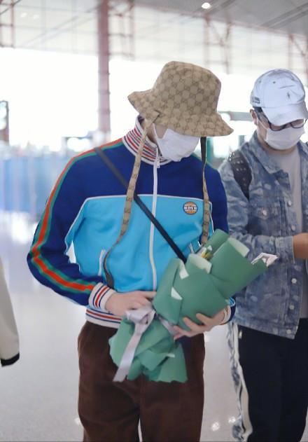 吴磊吃粉丝送的笋,吴磊被粉丝送竹笋