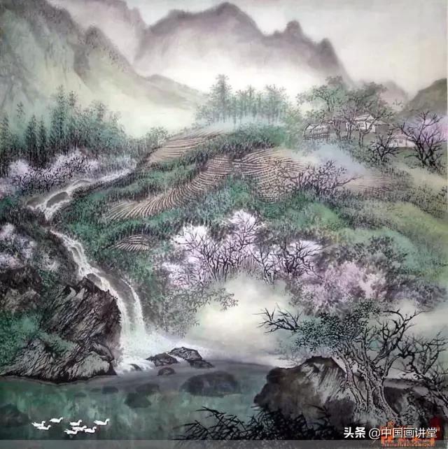 张利国画山水画欣赏,张富君山水画新作品图片