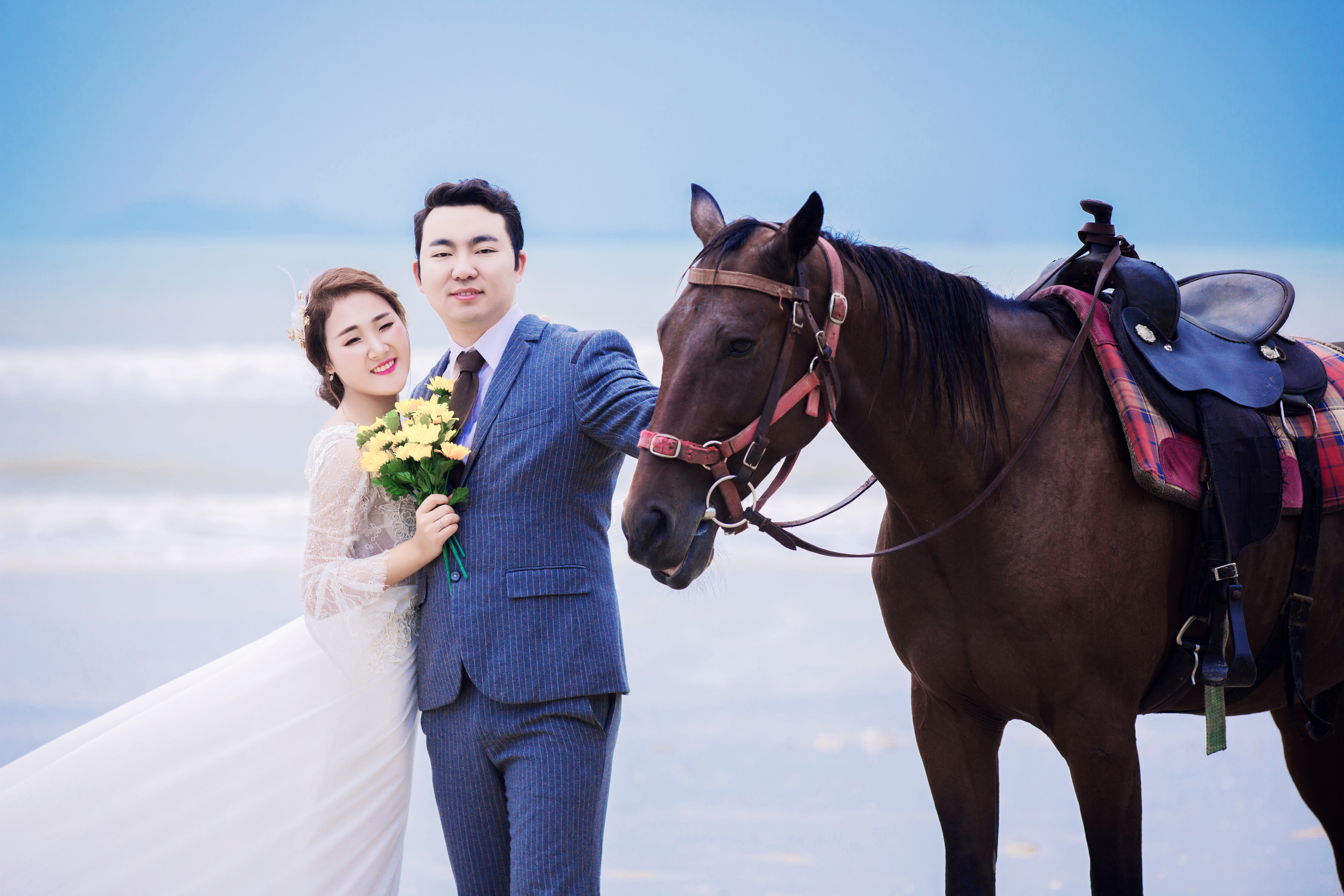 中老年婚纱照拍摄,拍摄婚纱照摄影师