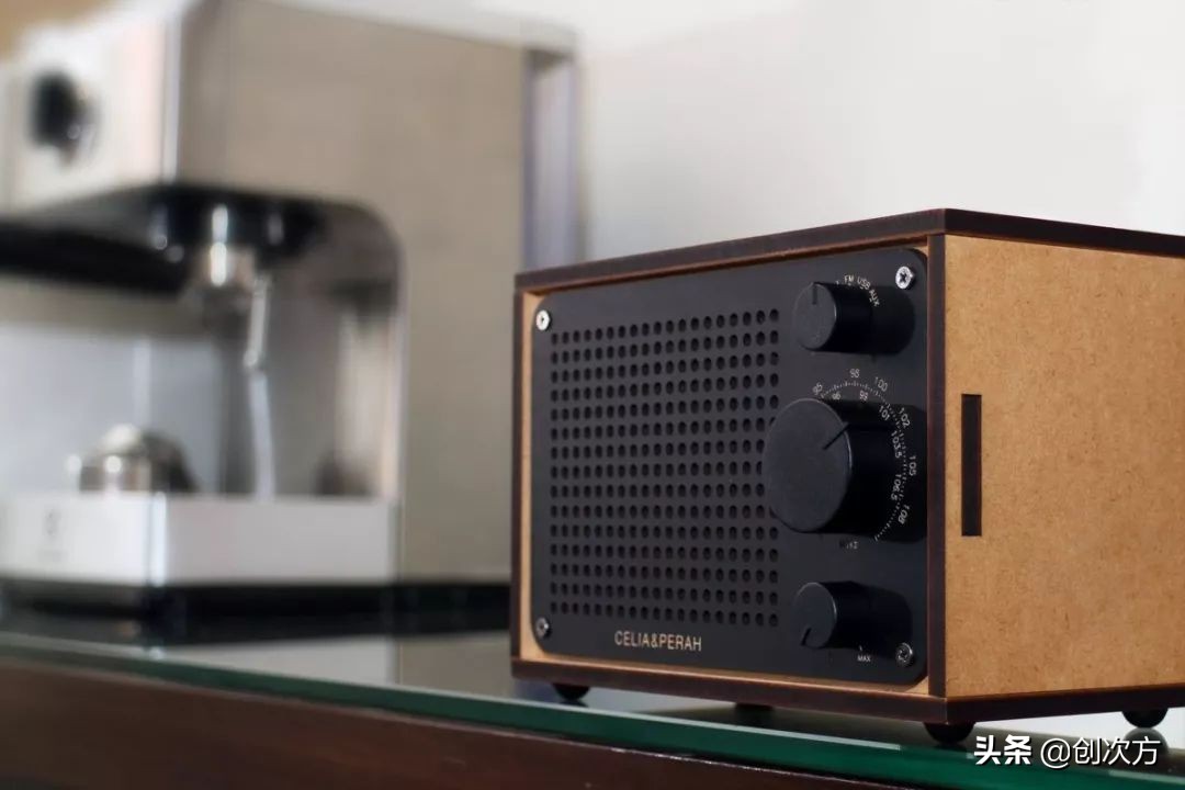 diy木质蓝牙音箱,文艺复古蓝牙音箱拆解