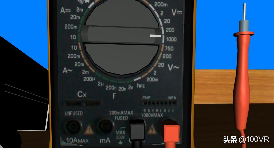 手把手教你使用数字万用表,无档数字万用表的使用方法