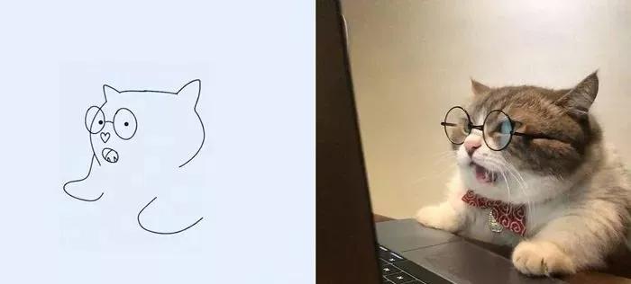 一波可爱动物简笔画,超火的简笔画动图