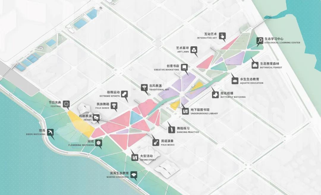 深圳湾超级总部基地绿化,深圳湾超级基地