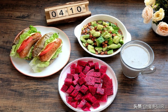 每日早餐不重样青少年食谱,每天早起半小时一周早餐不重样