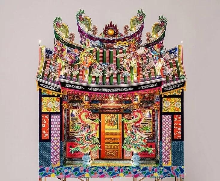 纸扎亮相巴黎,纸扎荣登巴黎