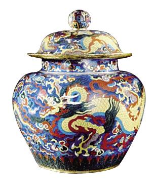 藏海雅事之闲话上海,藏海雅事之闲话景泰蓝