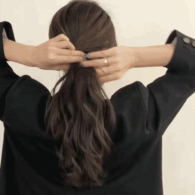 看一遍就能学会的编发教程,不一样的复古编发手把手教你学会