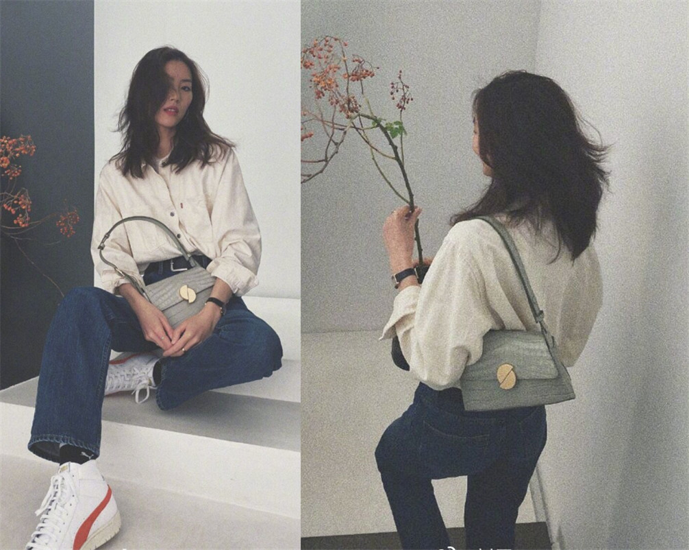 章子怡刘雯穿搭,章子怡新款包包