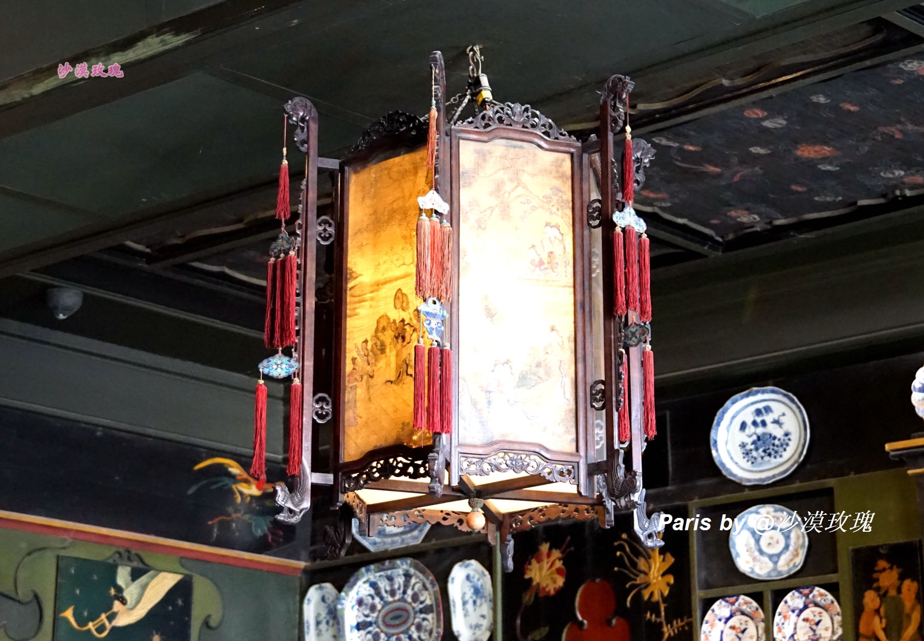 他从未来过中国，却热爱东方文化，为情人亲手设计了“中国沙龙”