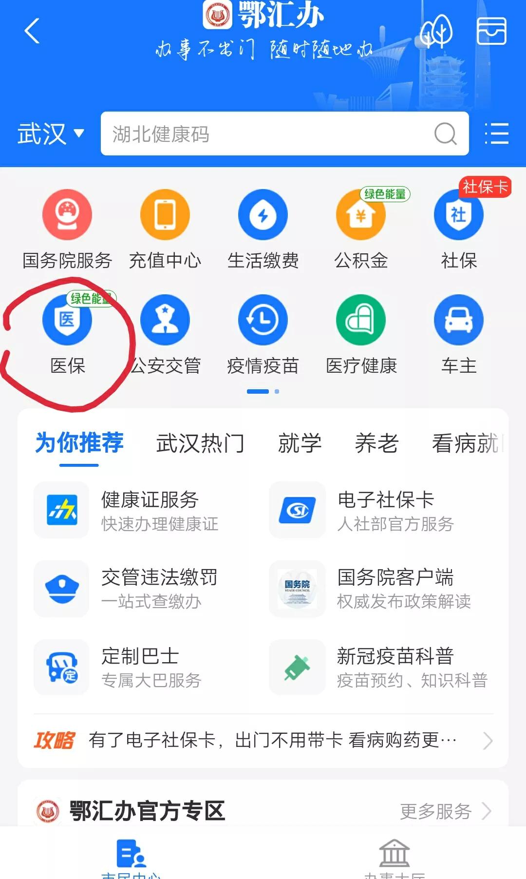 支付宝医保查询缴费记录,武汉医保查询方法支付宝