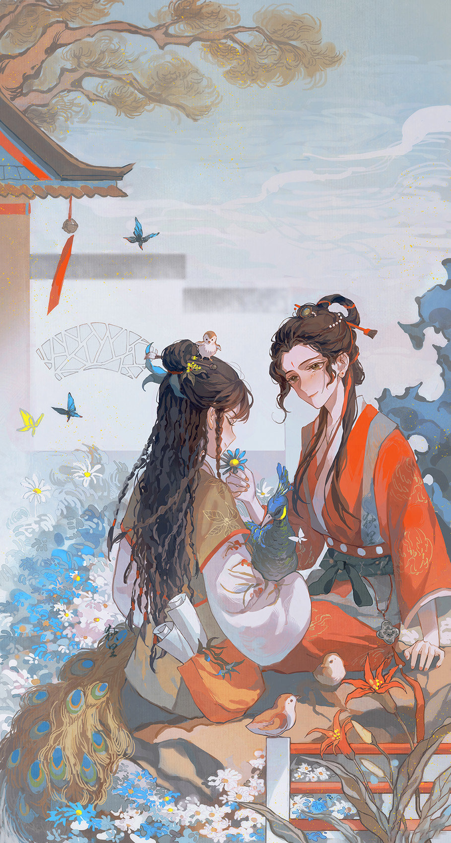 古风全屏壁纸天官赐福,天官赐福百无禁忌诸事皆宜壁纸