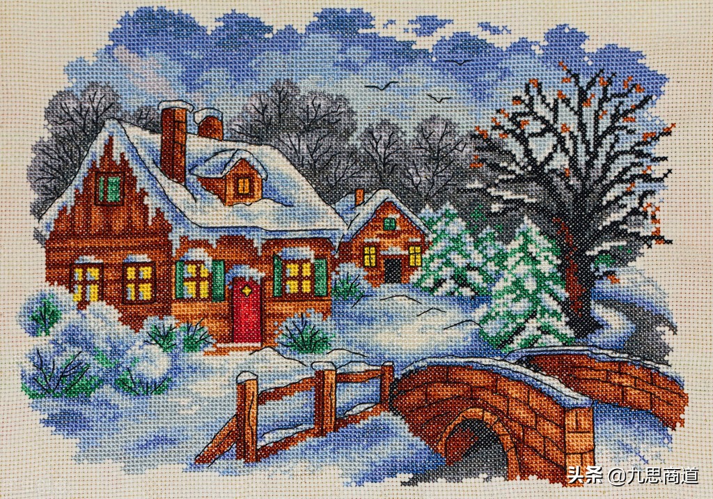 在家做十字绣一月能赚多少钱,自己做十字绣生意怎么样