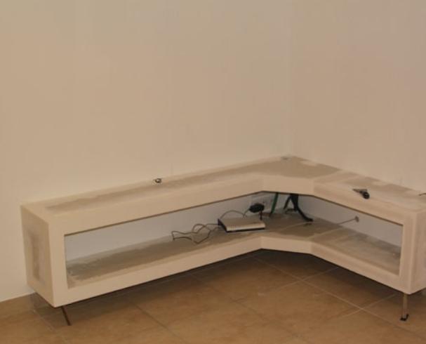 不需要钢架做悬空电视柜,不做悬空电视柜买了成品电视柜