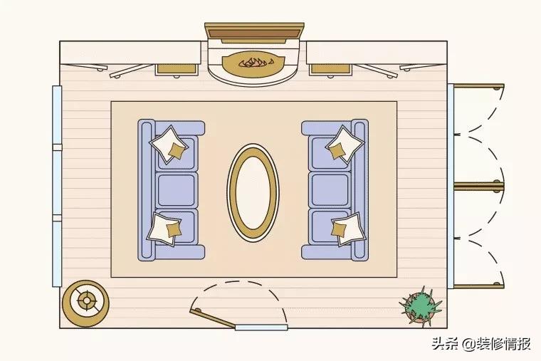 经典客厅布置100种简单,100个客厅布局合集