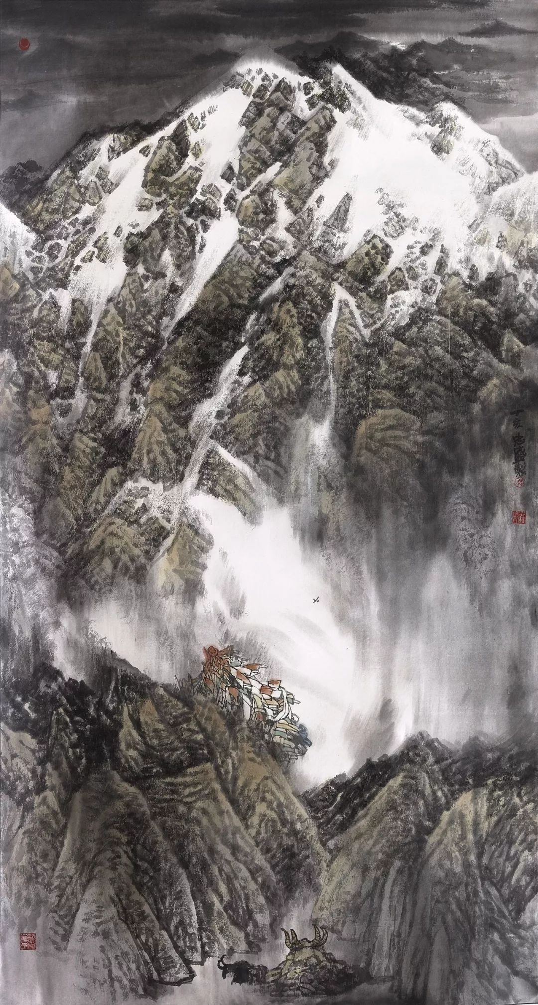 当代中国画名家作品欣赏,水墨丹青当代中国画名家