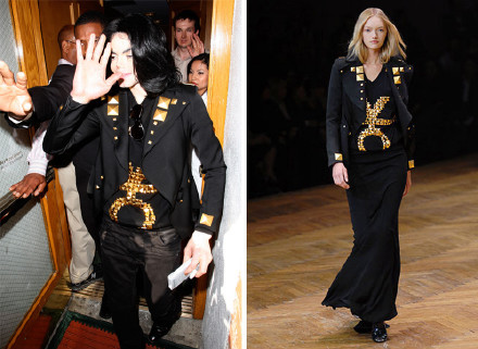 迈克尔杰克逊最具标志性装扮,迈克尔杰克逊奢华服饰