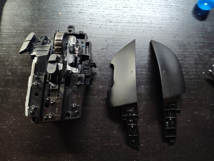 拆解罗技g90鼠标,罗技g502怎么拆右键微动开关