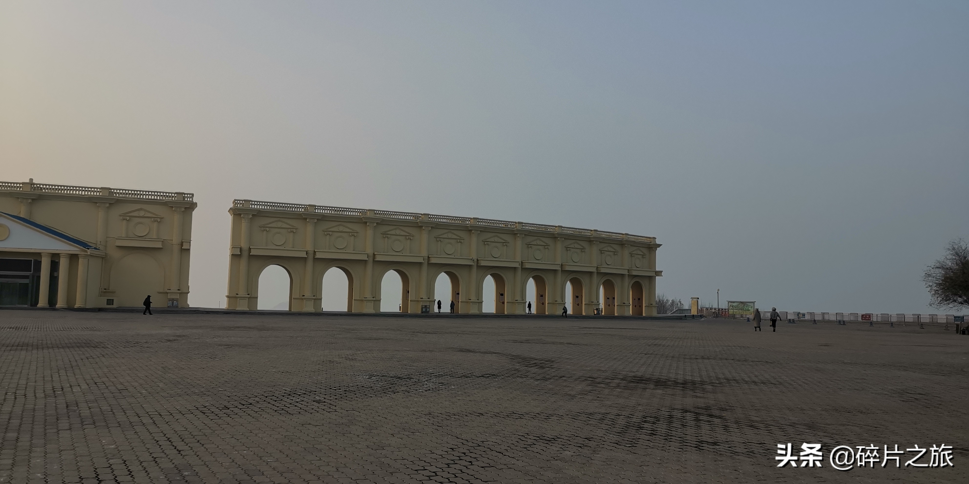 银川看日落最好的地方,银川览山公园落日