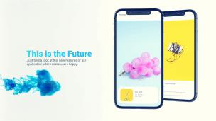 免费分享一款手机APP宣传展示动画视频模板，制作简单