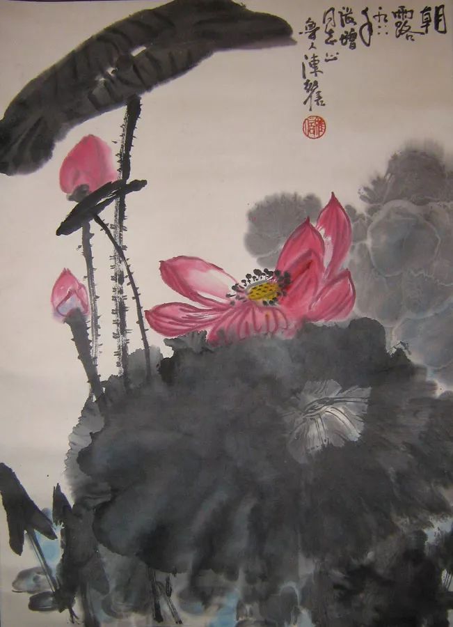 陈继儒山水画作品欣赏,陈良宗山水画作品欣赏