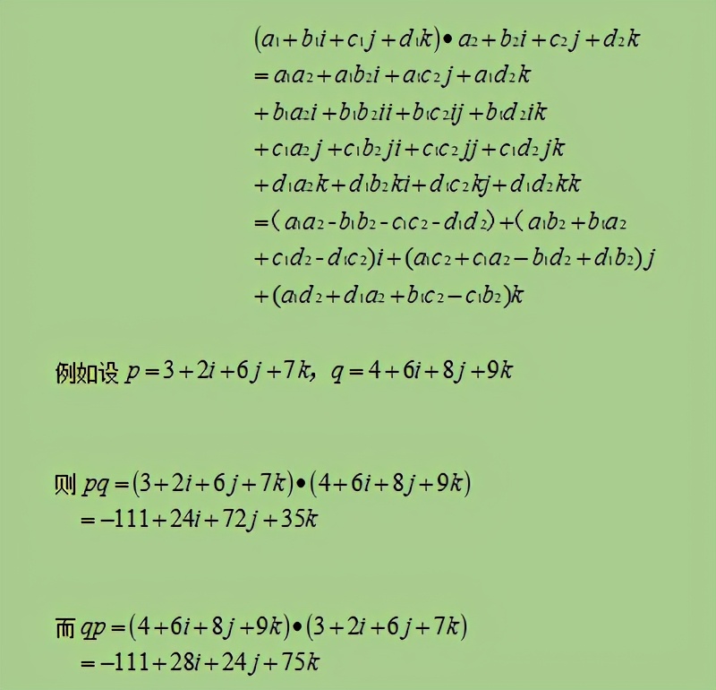 诞生在布洛翰桥上的“四元数”
